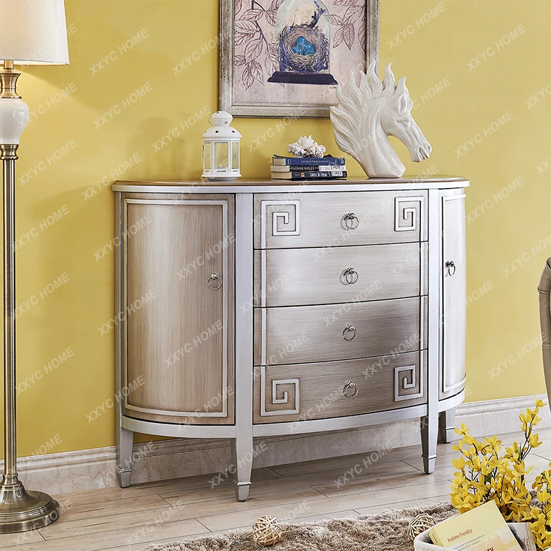 Neoclassical entrance cabinet light luxury solid wood dining side storage livingroom decorative partition
Neoclassical entrance cabinet light luxury solid wood dining side storage livingroom decorative partition
