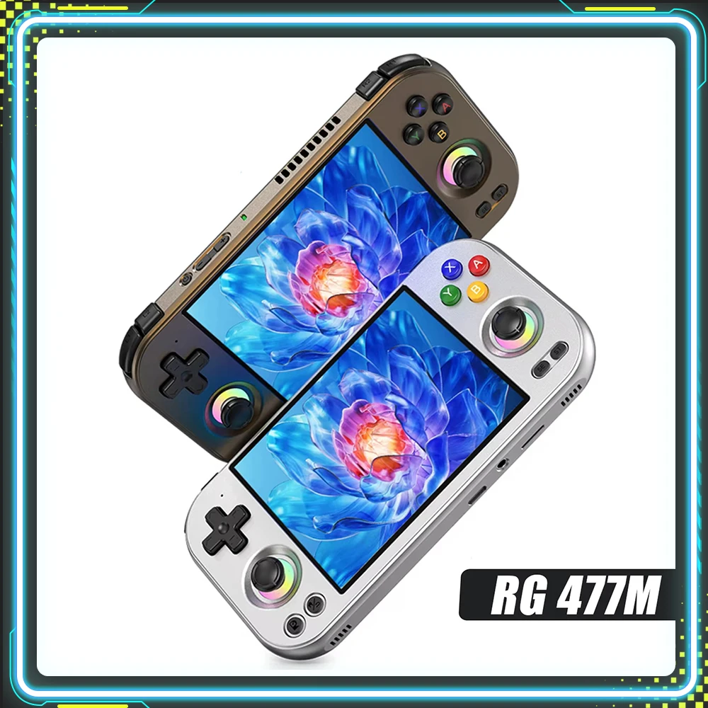 Anbernic RG477M Retro Handheld Game Console Dimensity 8300 64 Bit 4.7-inch LTPS Online Multiplayer Streaming RG 477M Game Player
Anbernic RG477M Retro Handheld Game Console Dimensity 8300 64 Bit 4.7-inch LTPS Online Multiplayer Streaming RG 477M Game Player