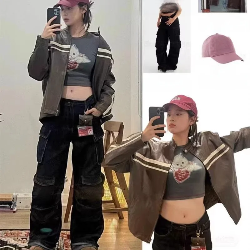 Джинсовые брюки с низкой талией и несколькими карманами, прямые брюки в американском стиле ретро для молодых женщин, осенняя мода
Джинсовые брюки с низкой талией и несколькими карманами, прямые брюки в американском стиле ретро для молодых женщин, осенняя мода