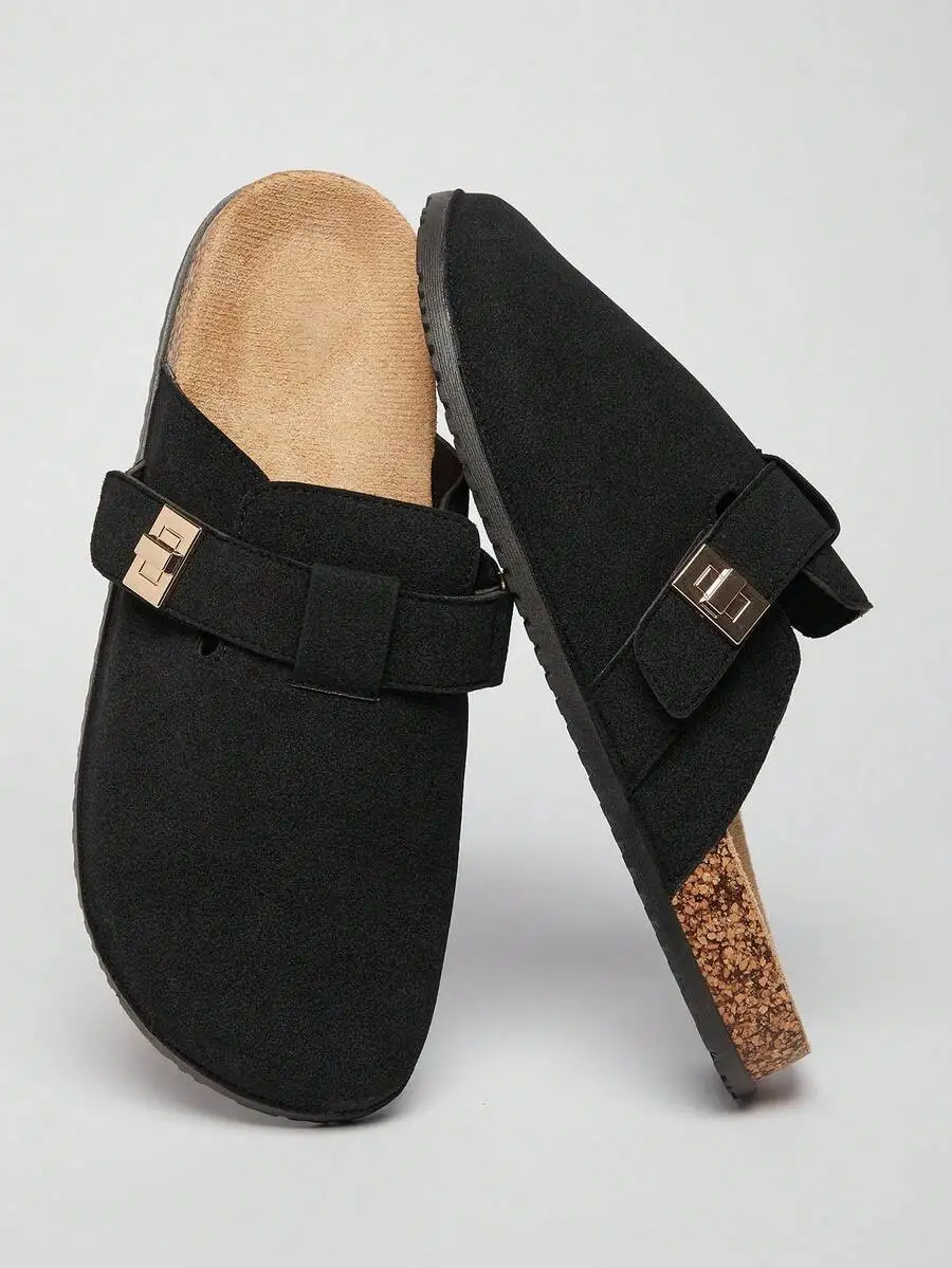 Minimalist Black Potato Clogs, Premium Cork Insole Comfort Men Casual Outdoor Shoes
Minimalist Black Potato Clogs, Premium Cork Insole Comfort Men Casual Outdoor Shoes