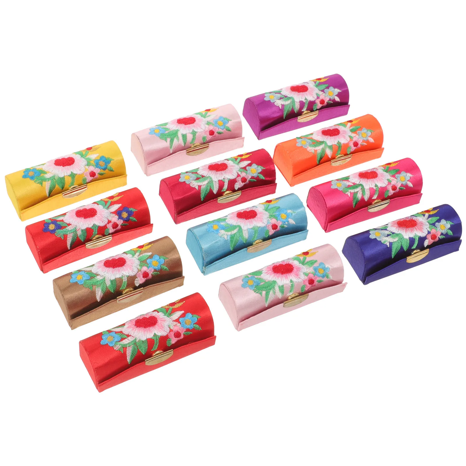 12Pcs Portable Lipstick Holder Retro Design Sturdy -Saving Makeup Case for Purse Travel Daily Use Lipstick Case
12Pcs Portable Lipstick Holder Retro Design Sturdy -Saving Makeup Case for Purse Travel Daily Use Lipstick Case