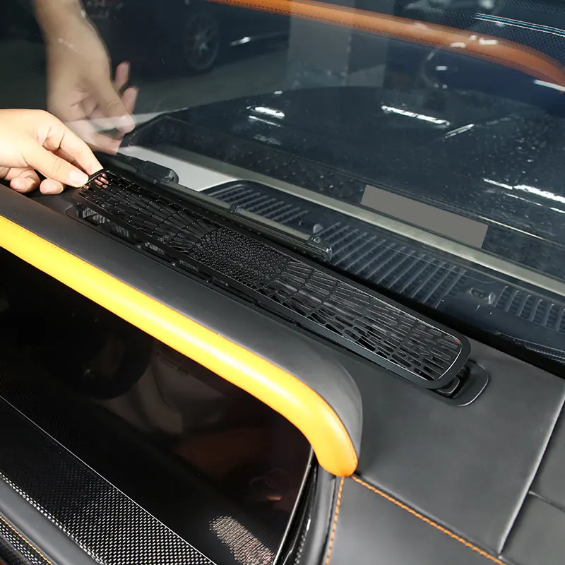 For Mercedes Benz G Class W463 19-22 stainless steel car dashboard air outlet anti-blocking mesh cover stickers Car Accessories
For Mercedes Benz G Class W463 19-22 stainless steel car dashboard air outlet anti-blocking mesh cover stickers Car Accessories
