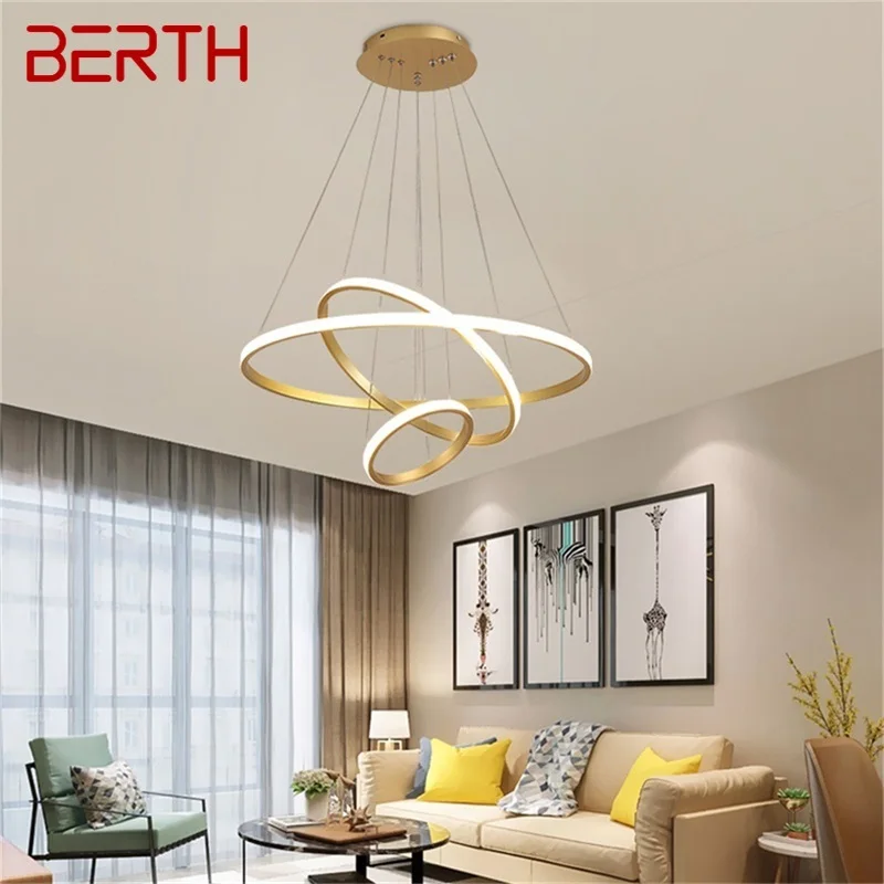 BERTH Nordic Pendant Lights Round Contemporary LED Lamp Creative Fixture For Home Decoration
BERTH Nordic Pendant Lights Round Contemporary LED Lamp Creative Fixture For Home Decoration