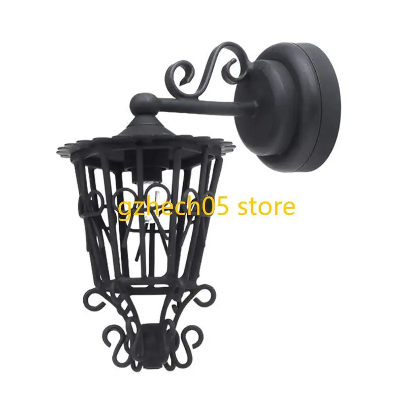 D55E Vintage Dollhouses Wall Sconce 1/12 Black Hollowed Wall Lamp for Project Model Enthusiasts Dollhouses Scene Decoration
D55E Vintage Dollhouses Wall Sconce 1/12 Black Hollowed Wall Lamp for Project Model Enthusiasts Dollhouses Scene Decoration