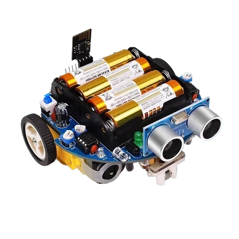 Smart car electric race remote control car DIY kit robot bluetooth microcontroller programming chassis electronic DIY parts
Smart car electric race remote control car DIY kit robot bluetooth microcontroller programming chassis electronic DIY parts