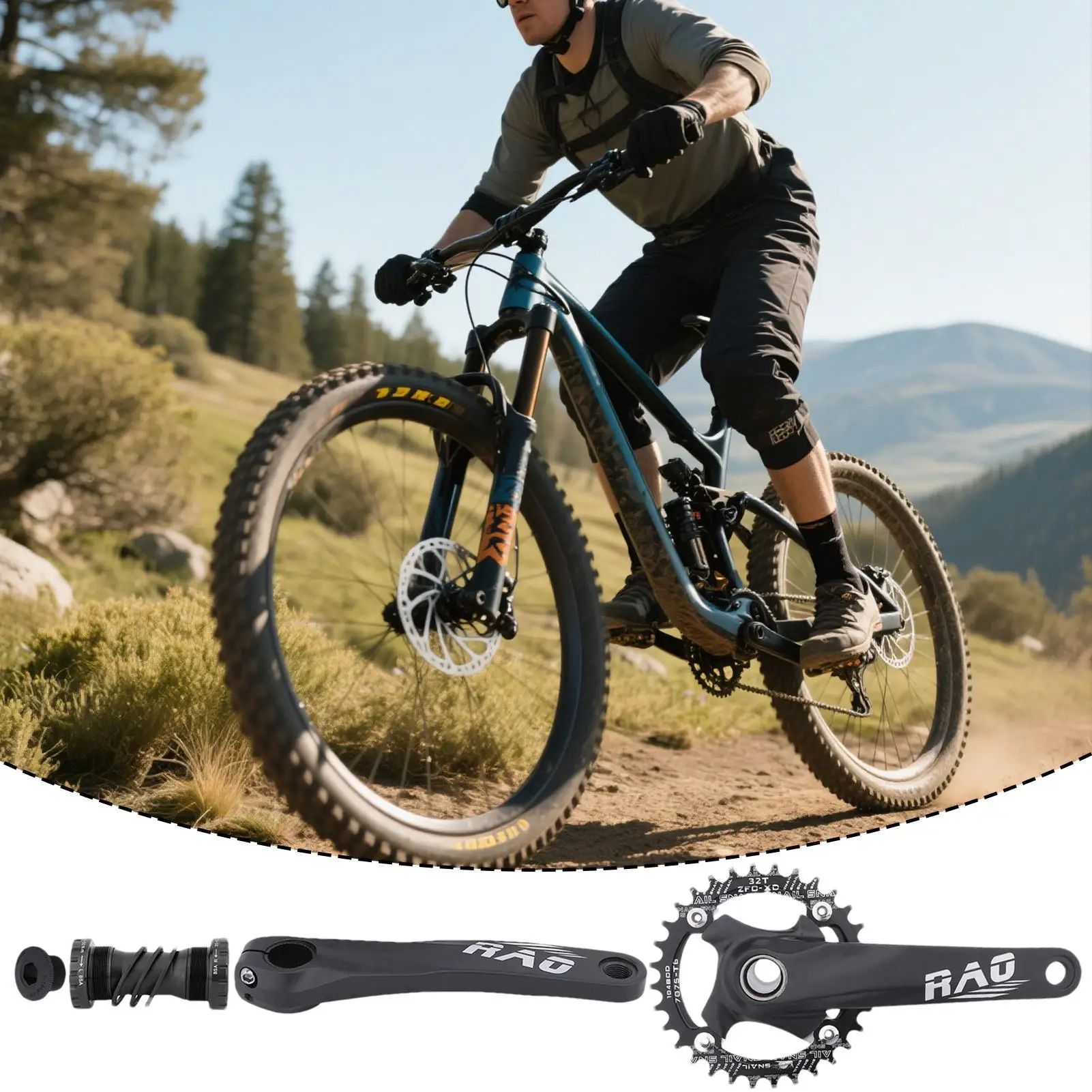 Шатуны для горного велосипеда, 170 мм, полая интегрированная велосипедная звездочка, легкая звездочка из алюминиевого сплава, узкая, широкая
Шатуны для горного велосипеда, 170 мм, полая интегрированная велосипедная звездочка, легкая звездочка из алюминиевого сплава, узкая, широкая