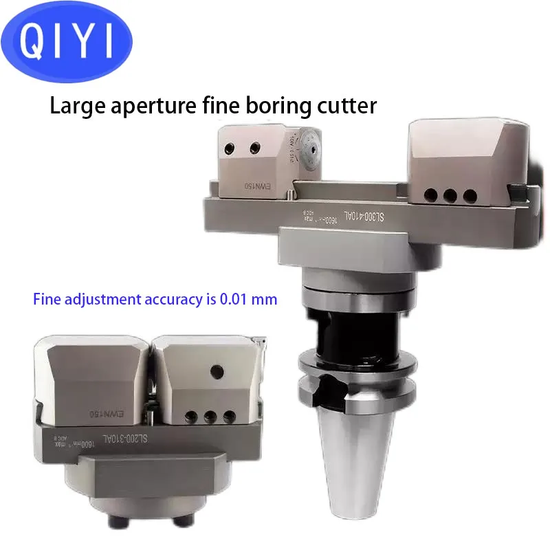 Large-Aperture Fine Boring Cutter 200-810 Bridge-Type Fine Boring Head Adjustable Large-Aperture Double-Edge Fine Boring Cutter
Large-Aperture Fine Boring Cutter 200-810 Bridge-Type Fine Boring Head Adjustable Large-Aperture Double-Edge Fine Boring Cutter