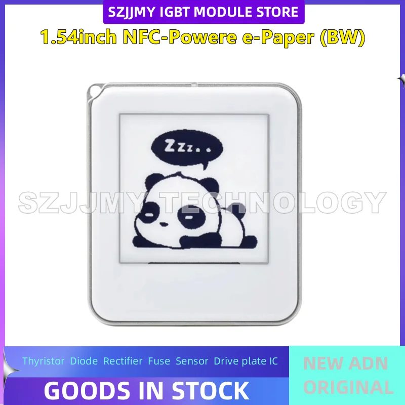 1.54-inch electronic ink screen passive NFC electronic tag screen red black and white wireless transmission brush image
1.54-inch electronic ink screen passive NFC electronic tag screen red black and white wireless transmission brush image
