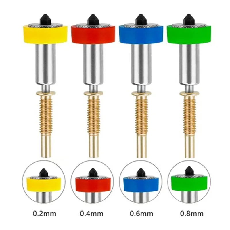 Встроенное съемное сопло из закаленной стали для аксессуара для 3D-принтера E3D Revo
Встроенное съемное сопло из закаленной стали для аксессуара для 3D-принтера E3D Revo