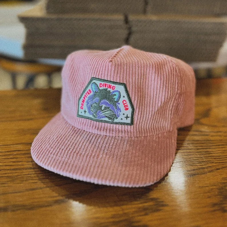 Street Rat Dumpster Diving Club 5-Panel Corduroy Hat Cute Hats For Women Cartoon
Street Rat Dumpster Diving Club 5-Panel Corduroy Hat Cute Hats For Women Cartoon