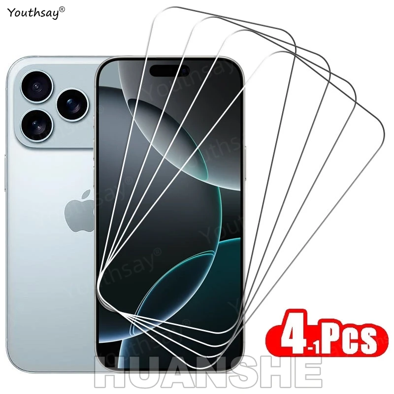 Full Clear Tempered Glass Screen Protector Film for iPhone 17 Pro Max 17 16 Pro Max
Full Clear Tempered Glass Screen Protector Film for iPhone 17 Pro Max 17 16 Pro Max