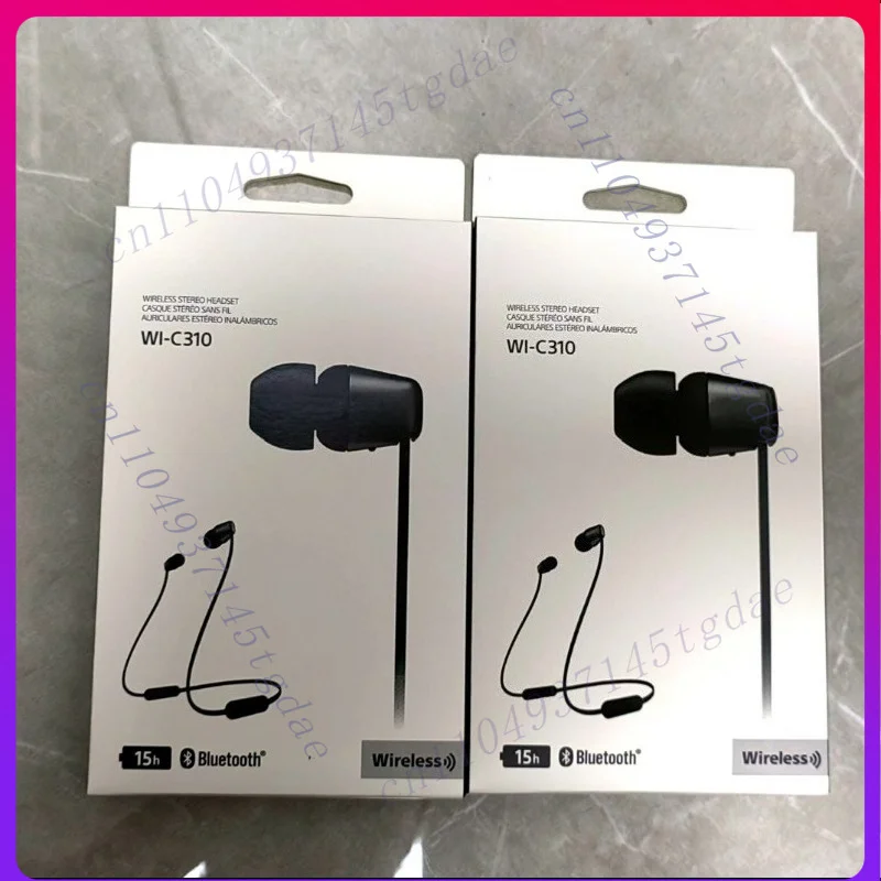 1Pcs for Sony C310 wireless stereo, neck-mounted Bluetooth sports waterproof and sweat-proof earphones, black overseas version
1Pcs for Sony C310 wireless stereo, neck-mounted Bluetooth sports waterproof and sweat-proof earphones, black overseas version