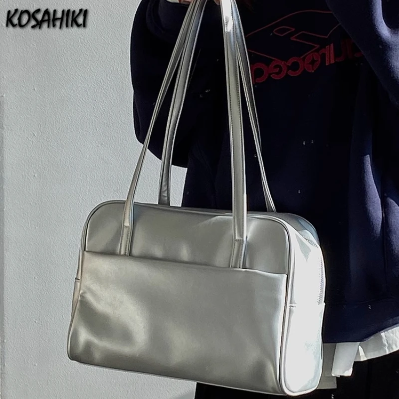 Korean Office Lady Solid Simple Women's Handbags Y2k Aesthetic All Match Vintage Shoulder Bags 2025 Fashion Casual Underarm Bag
Korean Office Lady Solid Simple Women's Handbags Y2k Aesthetic All Match Vintage Shoulder Bags 2025 Fashion Casual Underarm Bag