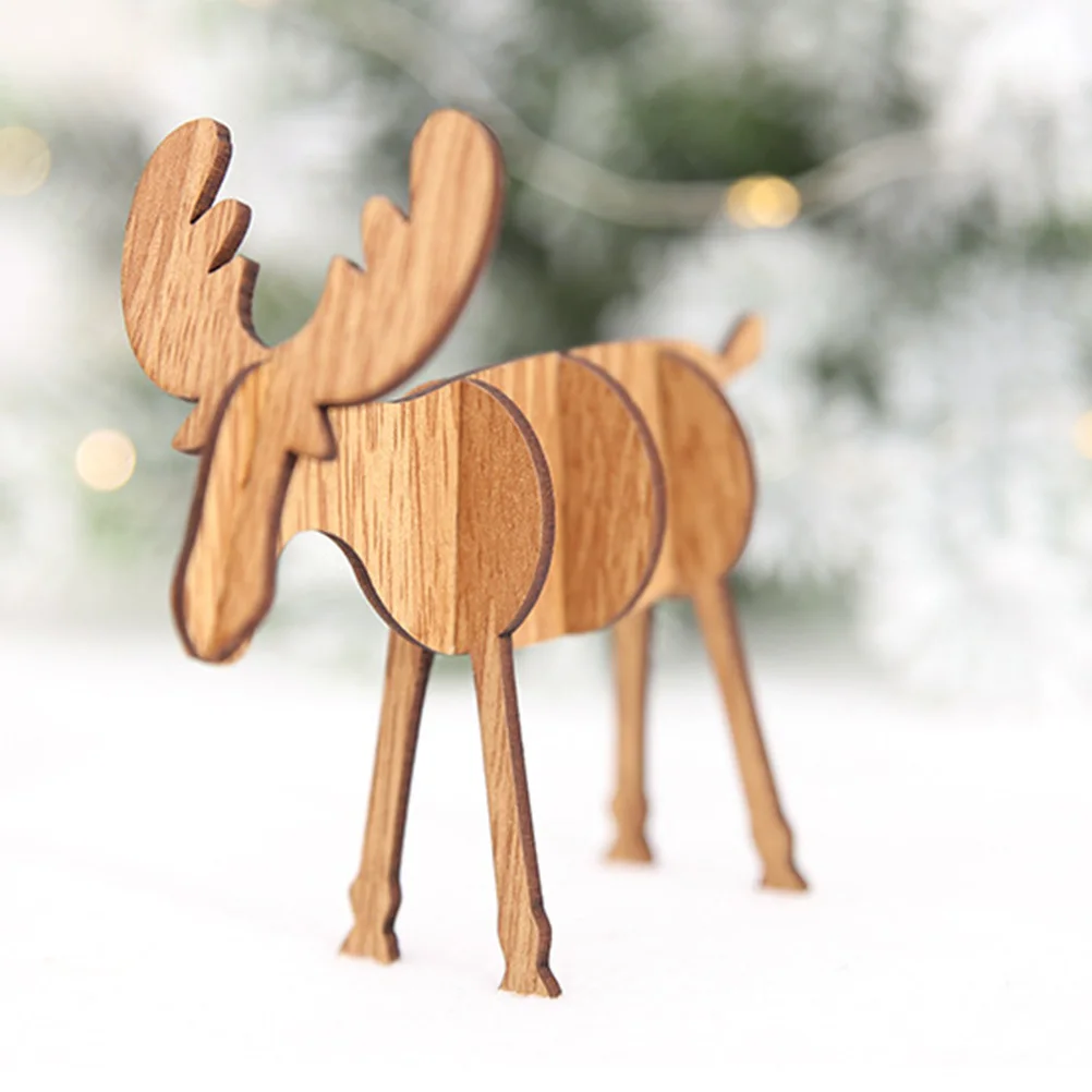 Khaki Small Size Christmas Deer Elk Wooden Decoration Vintage Style Cartoon Look Realistic for Room Party Xmas Home Decor
Khaki Small Size Christmas Deer Elk Wooden Decoration Vintage Style Cartoon Look Realistic for Room Party Xmas Home Decor