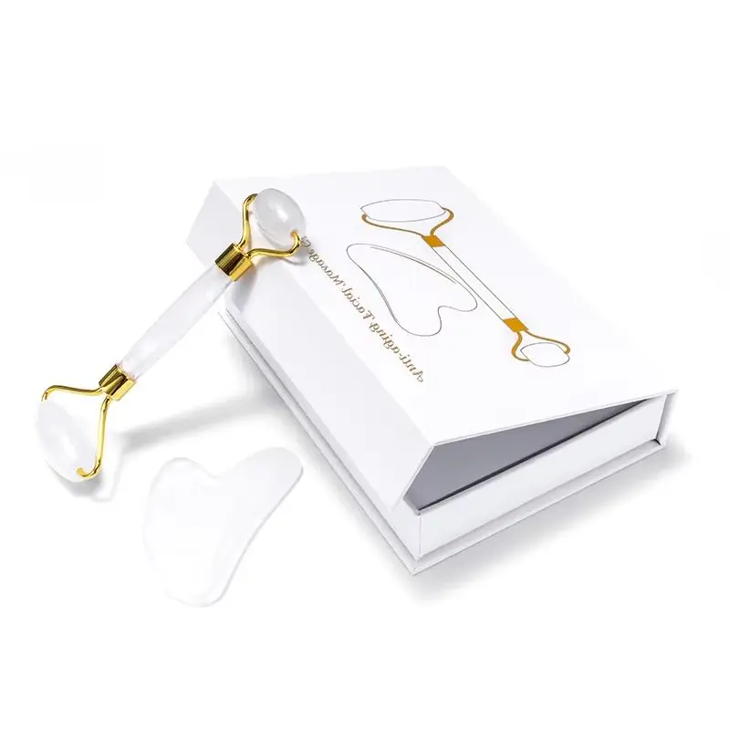 Белый кристаллический нефритовый роликовый скребковый набор, натуральная доска Гуа Ша, нефритовый массажер, лифтинг лица, антивозрастные инструменты для ухода за кожей
Белый кристаллический нефритовый роликовый скребковый набор, натуральная доска Гуа Ша, нефритовый массажер, лифтинг лица, антивозрастные инструменты для ухода за кожей