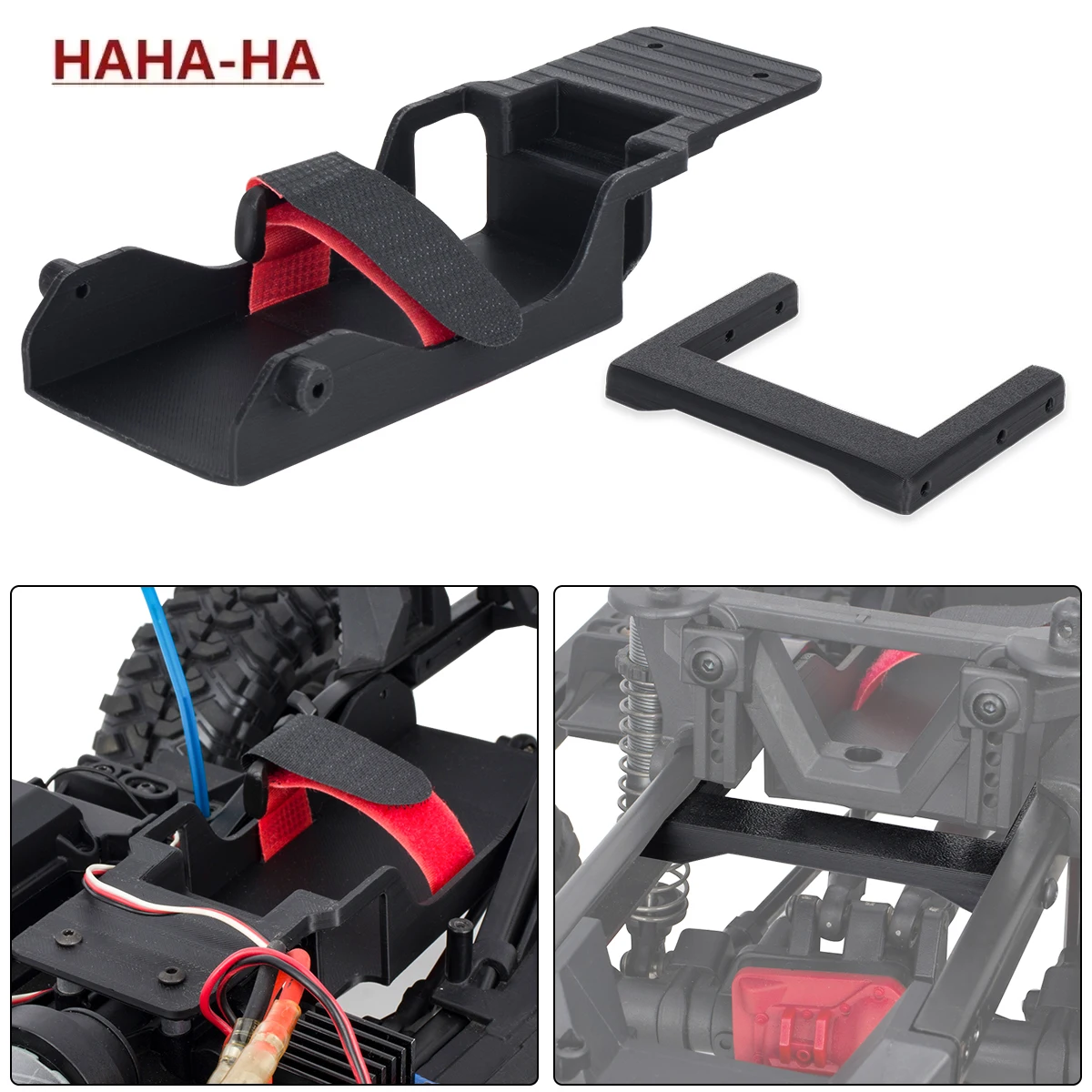 Высокопрочная пластиковая монтажная пластина для аккумуляторного лотка с ремешком для крепления деталей для 1/10 RC Crawler Car TRX4 TRX6 Чехол для аккумулятора
Высокопрочная пластиковая монтажная пластина для аккумуляторного лотка с ремешком для крепления деталей для 1/10 RC Crawler Car TRX4 TRX6 Чехол для аккумулятора