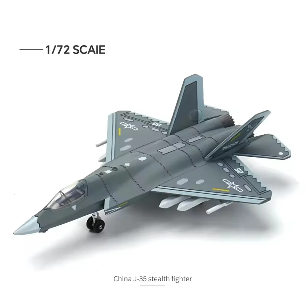 1:72 Scale China Fighter J-35 Model DIY Assemble Die-Casting Military Toys Plane Model 3D Puzzle For Collection Gifts Display
1:72 Scale China Fighter J-35 Model DIY Assemble Die-Casting Military Toys Plane Model 3D Puzzle For Collection Gifts Display