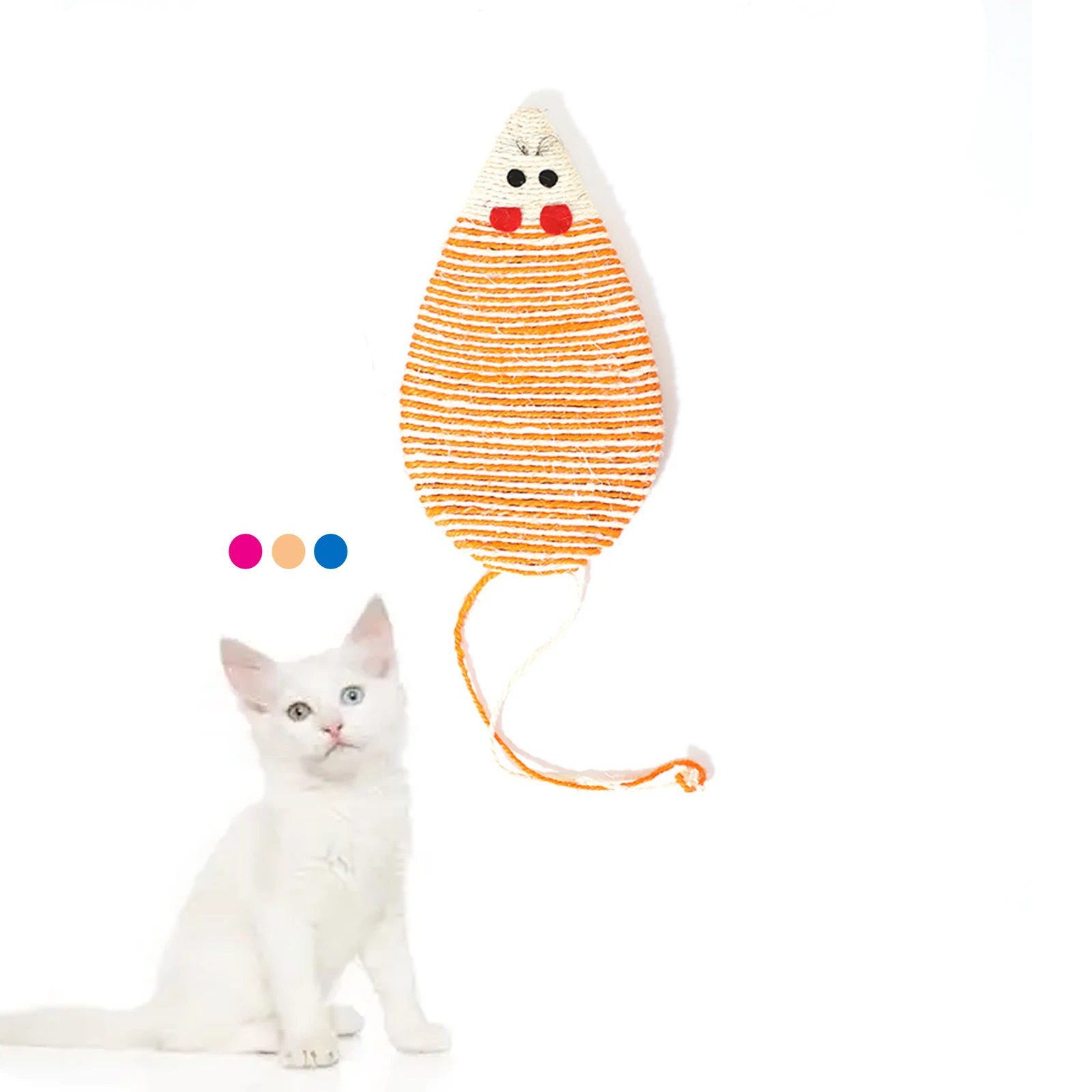 1pc Cat Scratch Board Durable Sisal Hemp Surface Mouse Shape Random Color Claw Repairing Scratcher Kitten Toy Pet Supplies
1pc Cat Scratch Board Durable Sisal Hemp Surface Mouse Shape Random Color Claw Repairing Scratcher Kitten Toy Pet Supplies