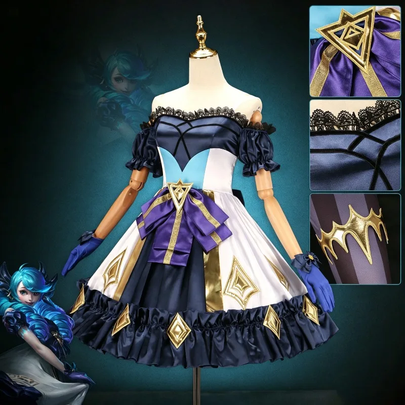Game Gwen The Hallowed Seamstress Cosplay Costume Off-Shoulder Lolita Dress for Women Comic Con Halloween Party Outfit
Game Gwen The Hallowed Seamstress Cosplay Costume Off-Shoulder Lolita Dress for Women Comic Con Halloween Party Outfit