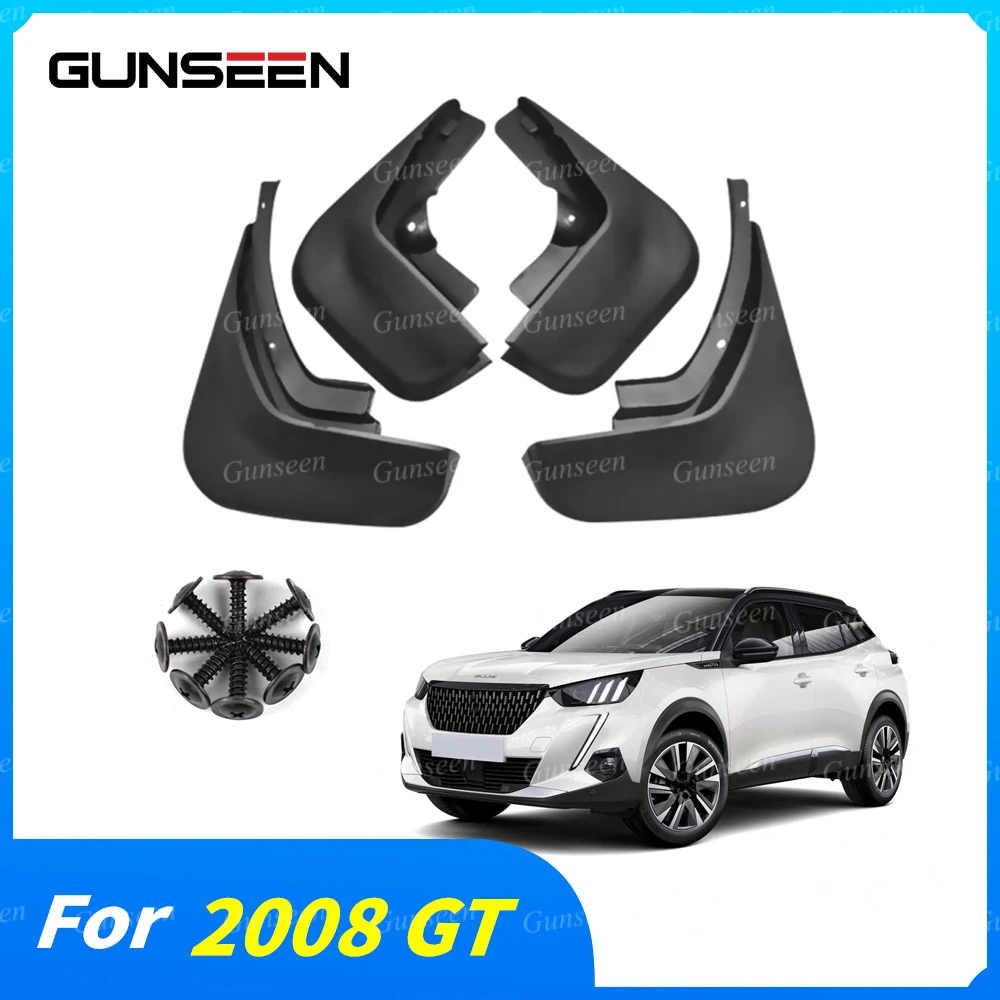 For Peugeot 2008 GT 2020 2022 2021 Car Accessories Protector Front Rear Mud Flap Mudguards Scuff Plate Guard Splash Styling 4pcs
For Peugeot 2008 GT 2020 2022 2021 Car Accessories Protector Front Rear Mud Flap Mudguards Scuff Plate Guard Splash Styling 4pcs