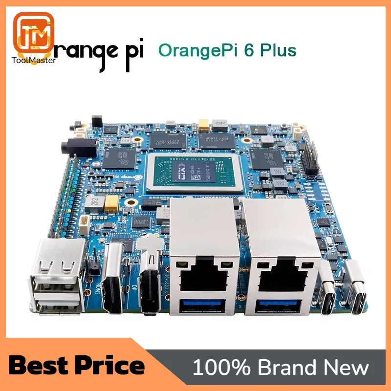 【Hot Sale】Orange Pi 6 Plus 16GB Single Board Computer CIX CD8180/CD8160 SoC 2*M.2 KEY-M 45TOPS 5G Ethernet Development Board Wit
【Hot Sale】Orange Pi 6 Plus 16GB Single Board Computer CIX CD8180/CD8160 SoC 2*M.2 KEY-M 45TOPS 5G Ethernet Development Board Wit