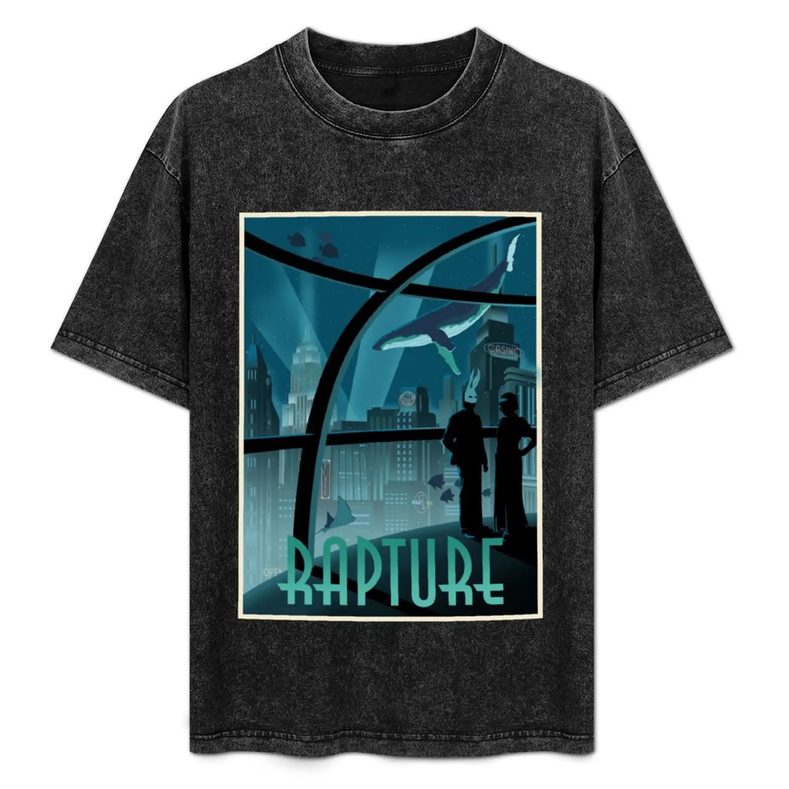 Bioshock Rapture T-Shirt croswit shirt man funny shirt cotton mens cotton t shirts
Bioshock Rapture T-Shirt croswit shirt man funny shirt cotton mens cotton t shirts