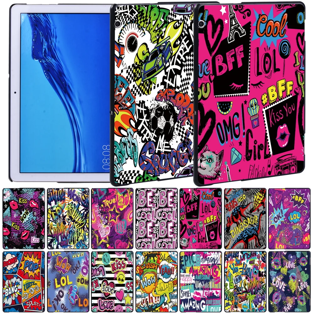 Tablet Case for Huawei MediaPad T5 10 10.1Inch/MediaPad T3 8.0/T3 10 9.6 Inch - Anti-fall Slim Cover Case
Tablet Case for Huawei MediaPad T5 10 10.1Inch/MediaPad T3 8.0/T3 10 9.6 Inch - Anti-fall Slim Cover Case