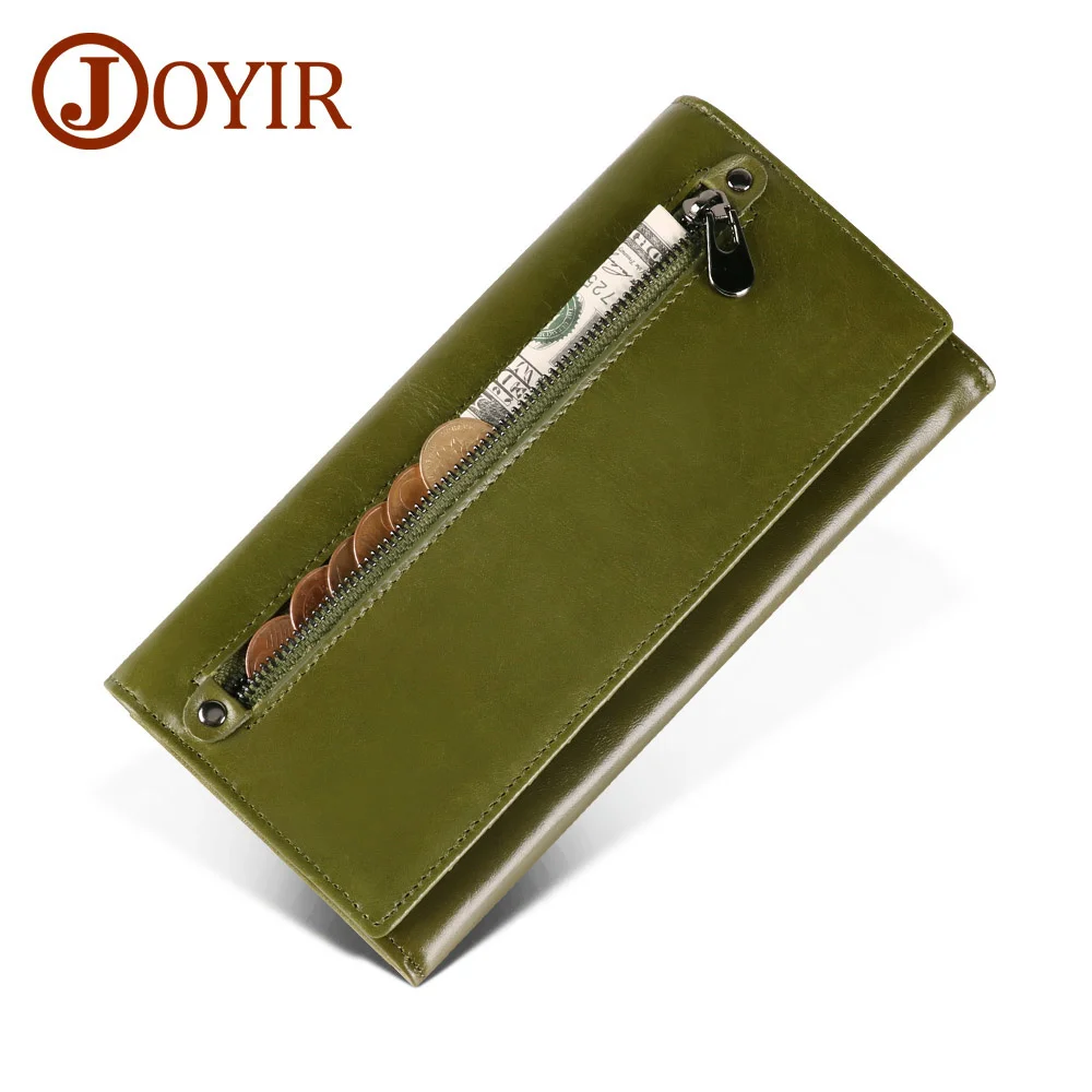 Genuine Leather Women's Wallet Long Purse Female Clutches Money s RFID Design Card Holder for Cell Phone
Genuine Leather Women's Wallet Long Purse Female Clutches Money s RFID Design Card Holder for Cell Phone