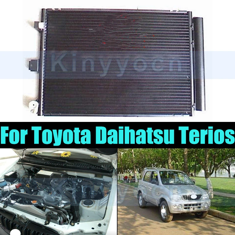 Air Conditioning Condenser For Toyota Daihatsu Terios Auto Water Tank Condenser Car Radiator Condenser Assembly
Air Conditioning Condenser For Toyota Daihatsu Terios Auto Water Tank Condenser Car Radiator Condenser Assembly