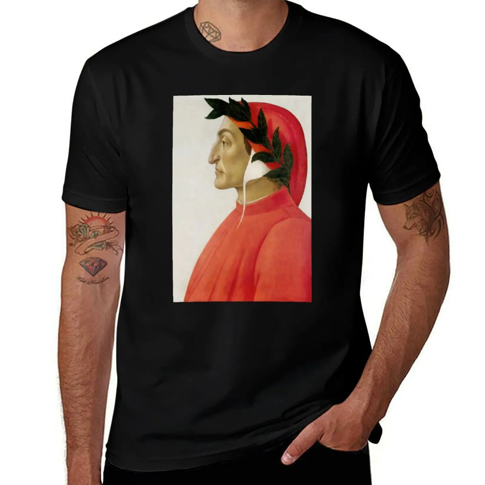 Dante Alighieri T-Shirt t shirts for man slim fit anime tshirt man t shirt designer T-shirt
Dante Alighieri T-Shirt t shirts for man slim fit anime tshirt man t shirt designer T-shirt