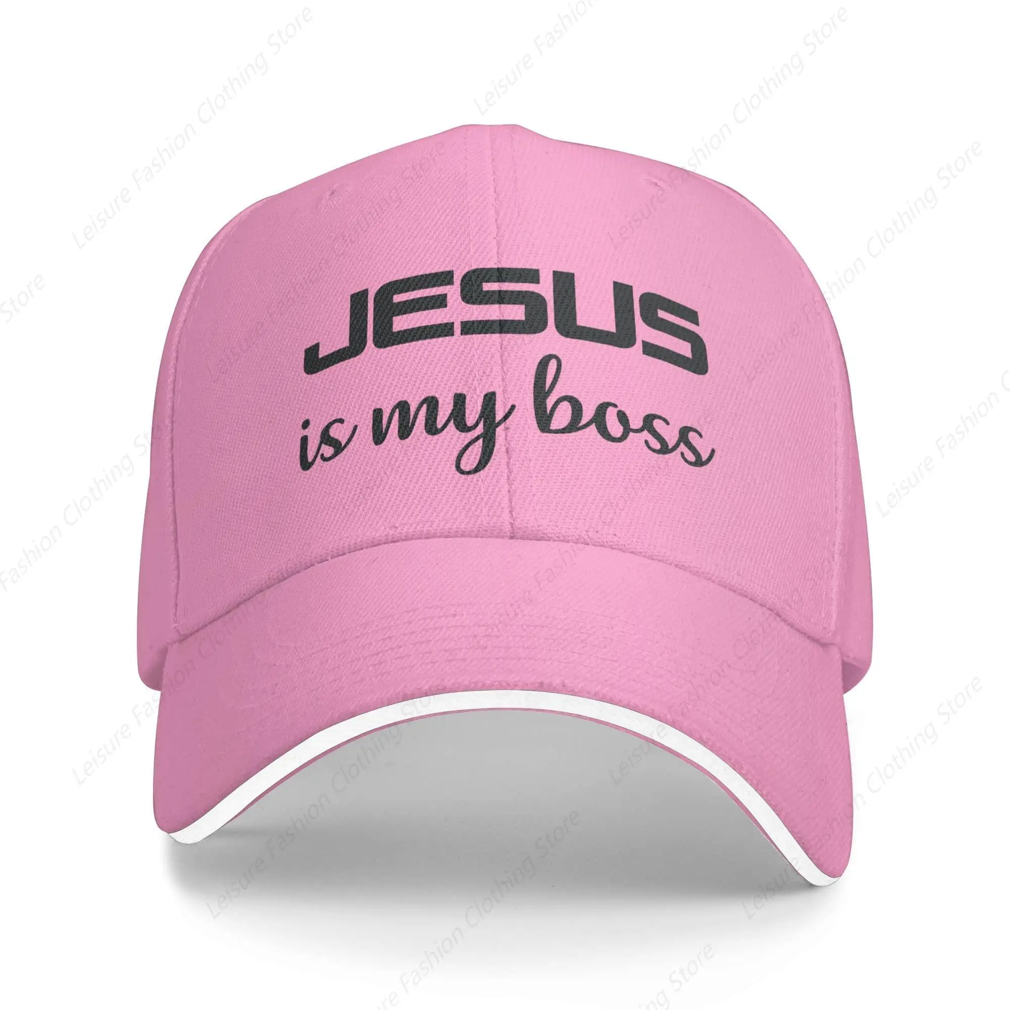 Christ Christian Jesus is My Boss Hats Christian God Hat Baseball Cap for Men Women
Christ Christian Jesus is My Boss Hats Christian God Hat Baseball Cap for Men Women