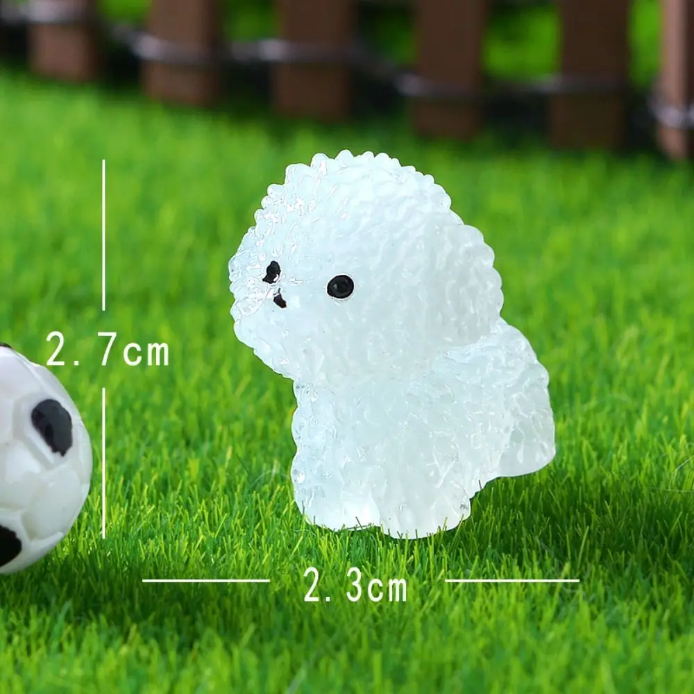 Cartoon Noctilucent Dog Figurines Realistic Handmade Mini Luminous Poodle Dog Figurines Funny Resin Micro Landscape Decoration
Cartoon Noctilucent Dog Figurines Realistic Handmade Mini Luminous Poodle Dog Figurines Funny Resin Micro Landscape Decoration