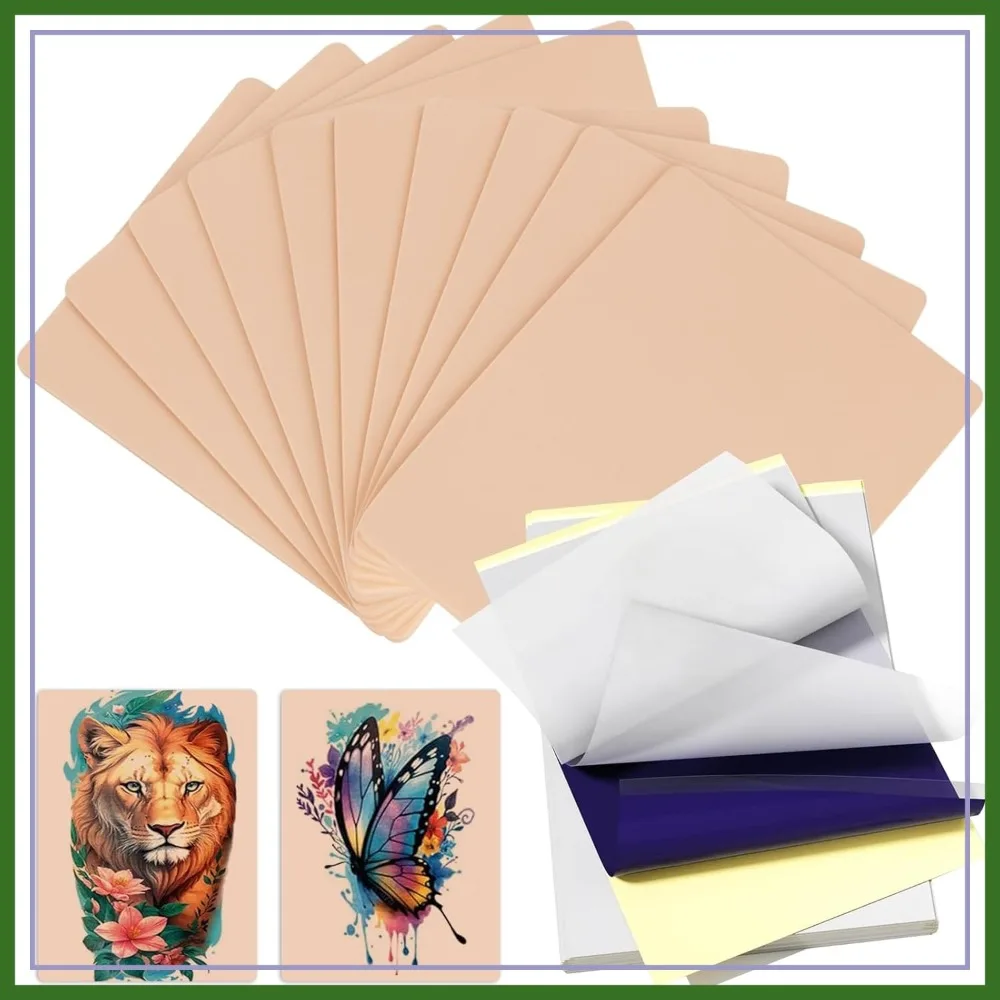 35Pcs Tattoo Practice Skin Kit with Transfer Paper for Beginners
35Pcs Tattoo Practice Skin Kit with Transfer Paper for Beginners