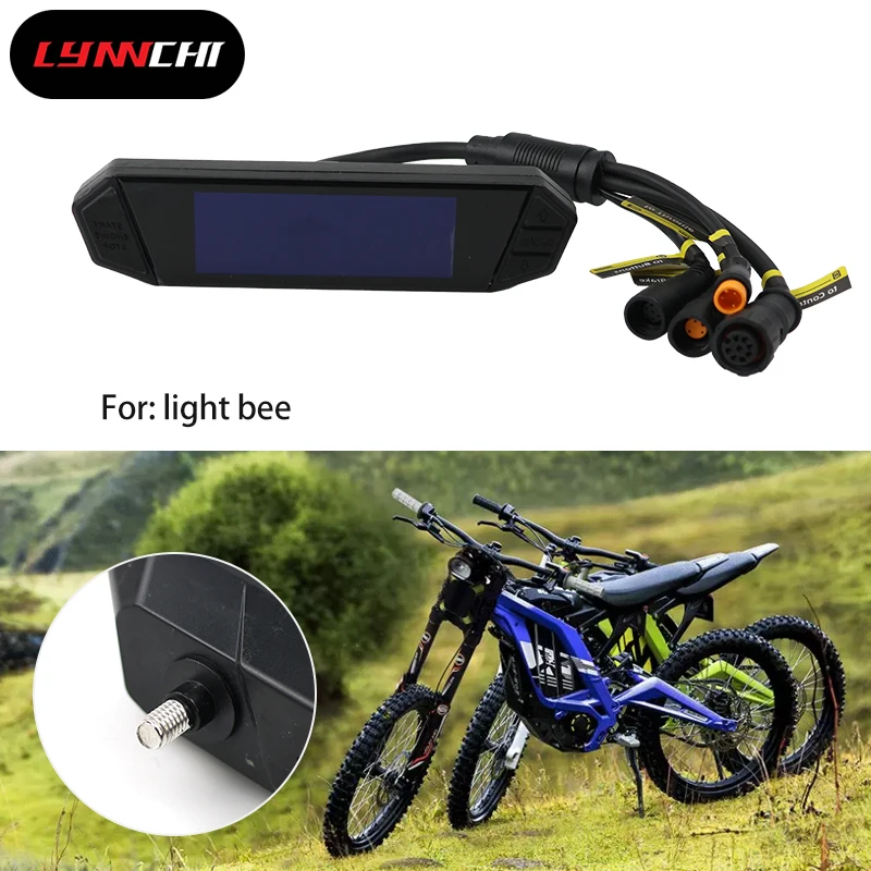 Запчасти для мотоциклов LYNNCHI, спидометр, тахометр, одометр, ЖК-дисплей, измеритель скорости для Light Bee VTB, электрический велосипед 
Запчасти для мотоциклов LYNNCHI, спидометр, тахометр, одометр, ЖК-дисплей, измеритель скорости для Light Bee VTB, электрический велосипед