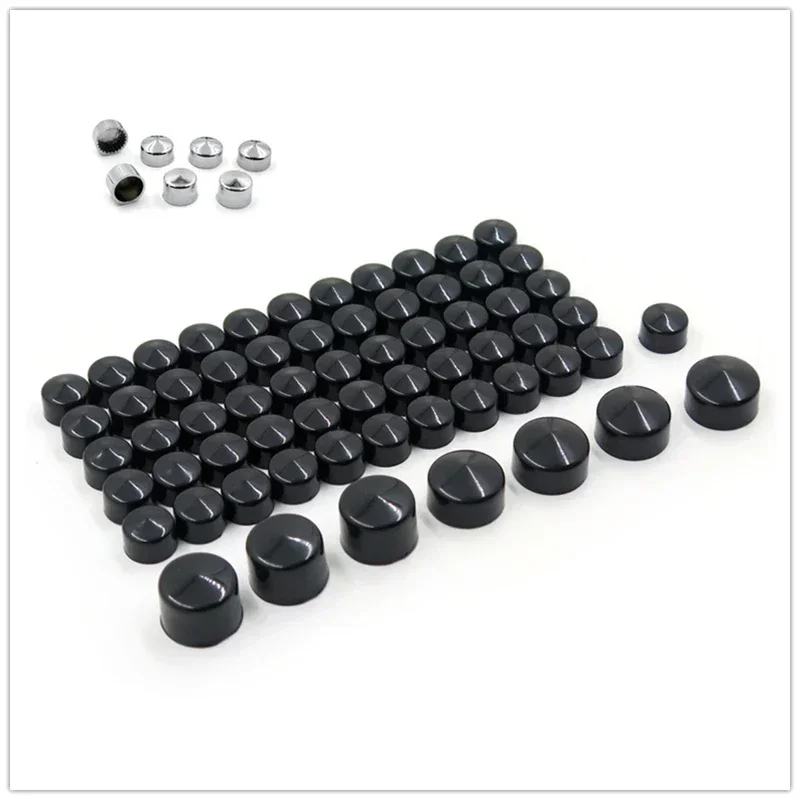 Motorcycle Parts 63pcs Chrome Caps Cover Kit for 2004-2015 Harley Sportster Engine & Misc Bolt Nut
Motorcycle Parts 63pcs Chrome Caps Cover Kit for 2004-2015 Harley Sportster Engine & Misc Bolt Nut