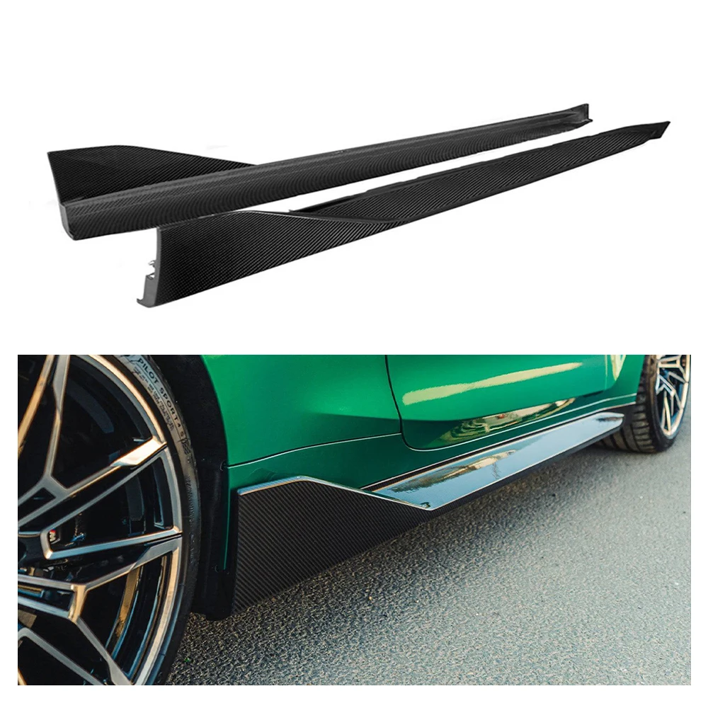 For BMW M3 M4 G80 G82 G83 2021+ Genuine Dry Carbon Fiber MP Style Side Skirts Diffuser Spoiler Body Kits Auto Parts Customizable
For BMW M3 M4 G80 G82 G83 2021+ Genuine Dry Carbon Fiber MP Style Side Skirts Diffuser Spoiler Body Kits Auto Parts Customizable