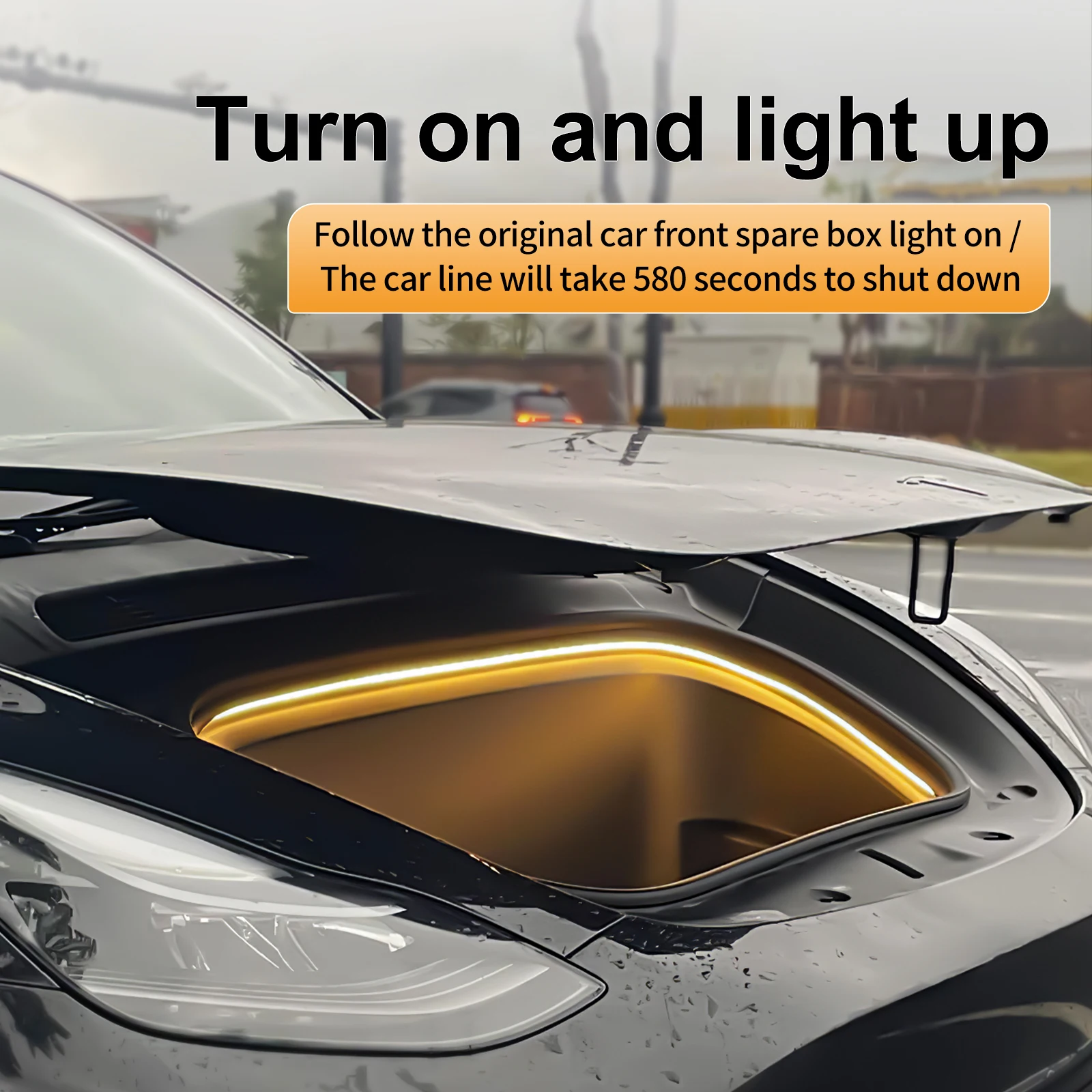 RGB LED Strip Light for Vehicle Front Trunk Ambient Decoration DIY Lamp for Sedan Front Hood Interior Upgrade Accessories Kit
RGB LED Strip Light for Vehicle Front Trunk Ambient Decoration DIY Lamp for Sedan Front Hood Interior Upgrade Accessories Kit