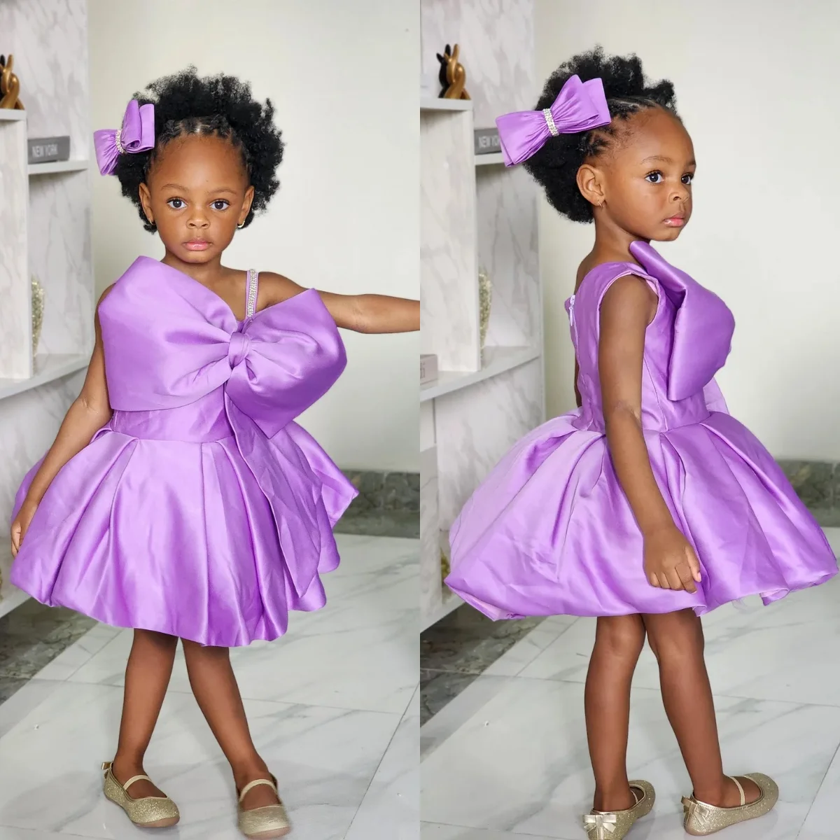 Purple Girls Birthday Party Dresses Big Bow Mini Flower Girl Dresses for Wedding Kids Outfit Gowns
Purple Girls Birthday Party Dresses Big Bow Mini Flower Girl Dresses for Wedding Kids Outfit Gowns