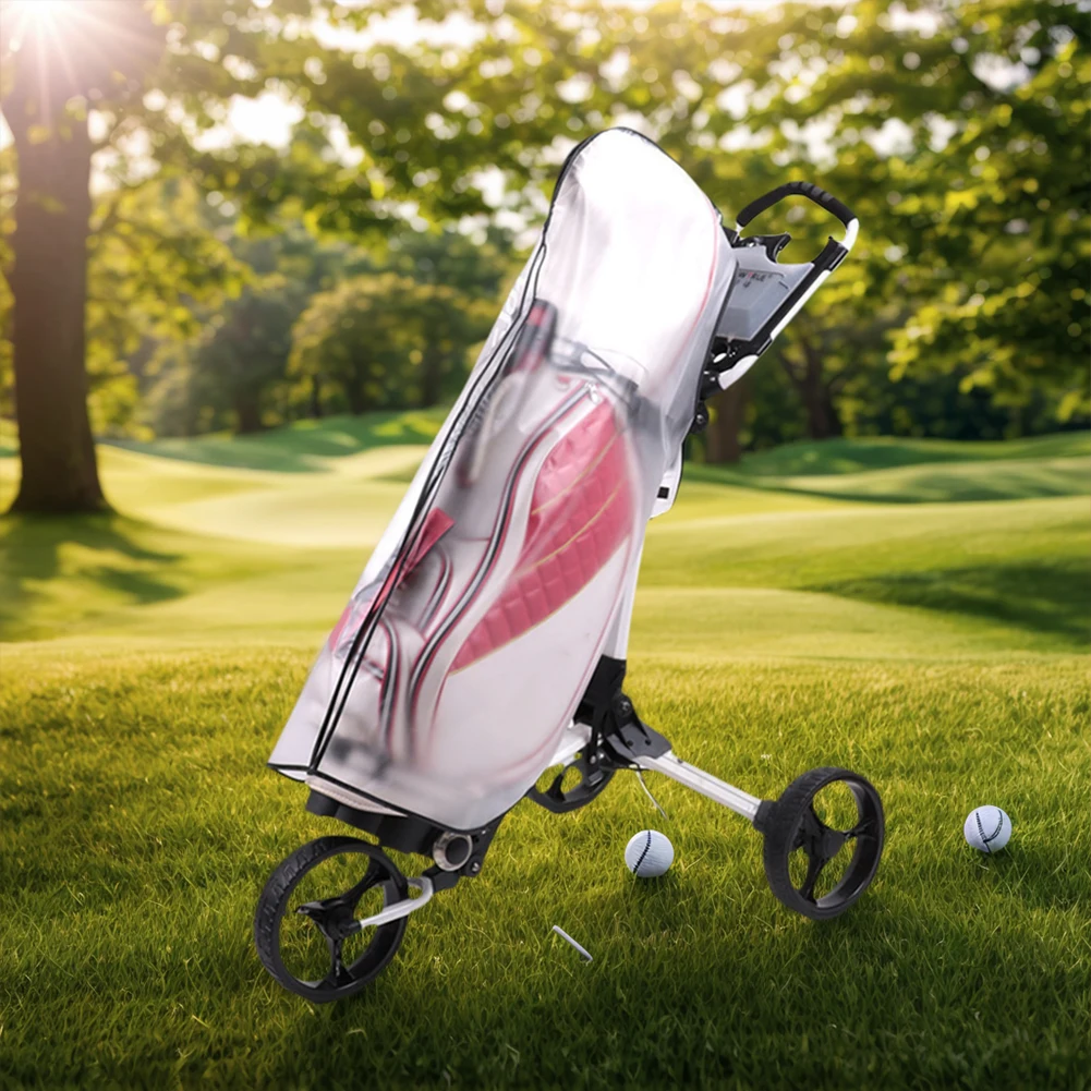 PVC Golf Bag Rain Cover Transparent Dustproof Golf Bag Protector Waterproof Golf Trolley Rain Bag
PVC Golf Bag Rain Cover Transparent Dustproof Golf Bag Protector Waterproof Golf Trolley Rain Bag