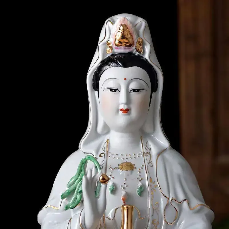 FX-22 nanhai guanyin buddha ceramic figurine - premium home decoration for protection and peace
FX-22 nanhai guanyin buddha ceramic figurine - premium home decoration for protection and peace