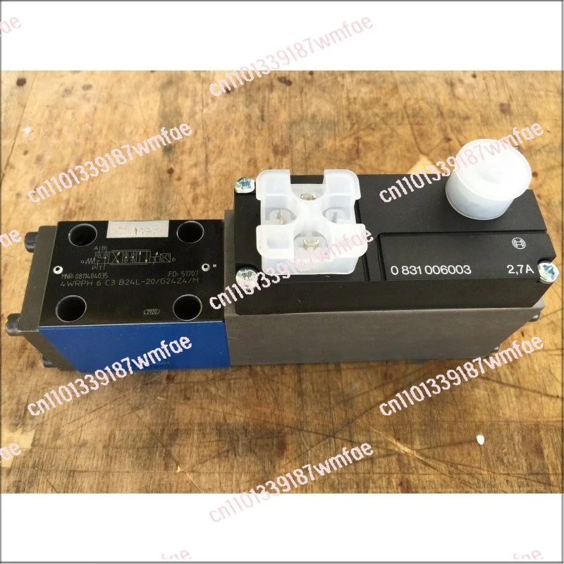 Гидравлический пропорциональный распределительный клапан 4WRPH6C3B24L-20 G24Z4 M
Гидравлический пропорциональный распределительный клапан 4WRPH6C3B24L-20 G24Z4 M