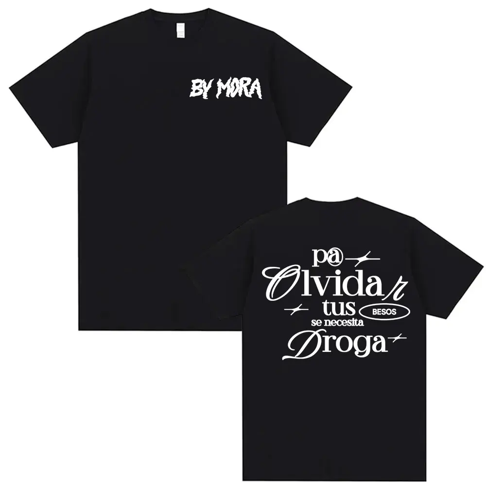 Rapper MORA DROGA Letters Graphic T Shirts Men's Clothing Harajuku Summer Hip Hop T-shirts Casual Oversized Loose Cotton T Shirt
Rapper MORA DROGA Letters Graphic T Shirts Men's Clothing Harajuku Summer Hip Hop T-shirts Casual Oversized Loose Cotton T Shirt