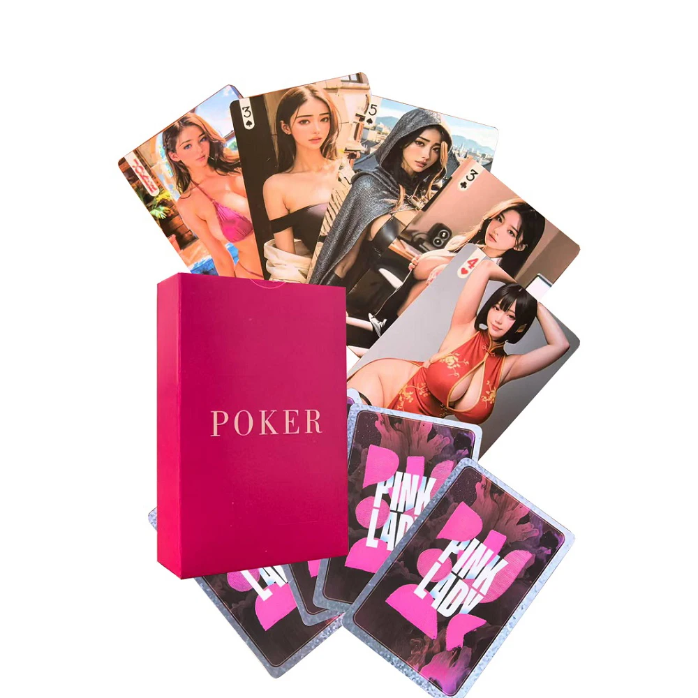 Playing Cards Beauty Poker Board Game Werewolf Game Playing Cards Waterproof Cards 3-10 People Party Gathering Game Cards
Playing Cards Beauty Poker Board Game Werewolf Game Playing Cards Waterproof Cards 3-10 People Party Gathering Game Cards