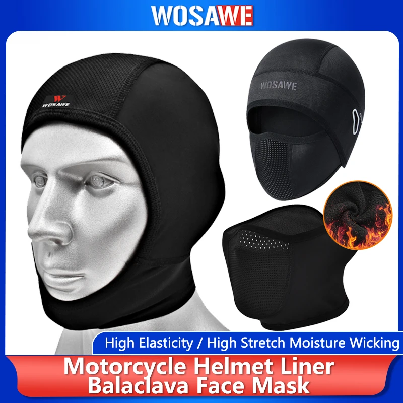 WOSAWE Unisex Full Face Mask, Motorcycle & Running Sports Gear
WOSAWE Unisex Full Face Mask, Motorcycle & Running Sports Gear