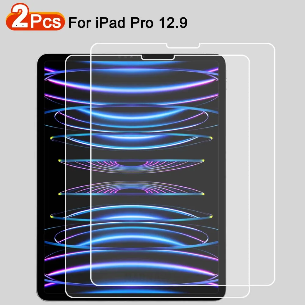 2PCS HD Scratch Proof Tempered Glass Screen Protector For Apple iPad Pro 12.9 2022 2021 2020 2018 New Tablet Protective Film
2PCS HD Scratch Proof Tempered Glass Screen Protector For Apple iPad Pro 12.9 2022 2021 2020 2018 New Tablet Protective Film