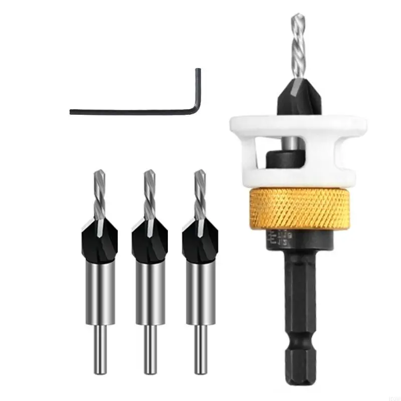 High Speed Steel 4 Cone Drill Bits for Wood Drilling with Adjustable Limit HX6C
High Speed Steel 4 Cone Drill Bits for Wood Drilling with Adjustable Limit HX6C