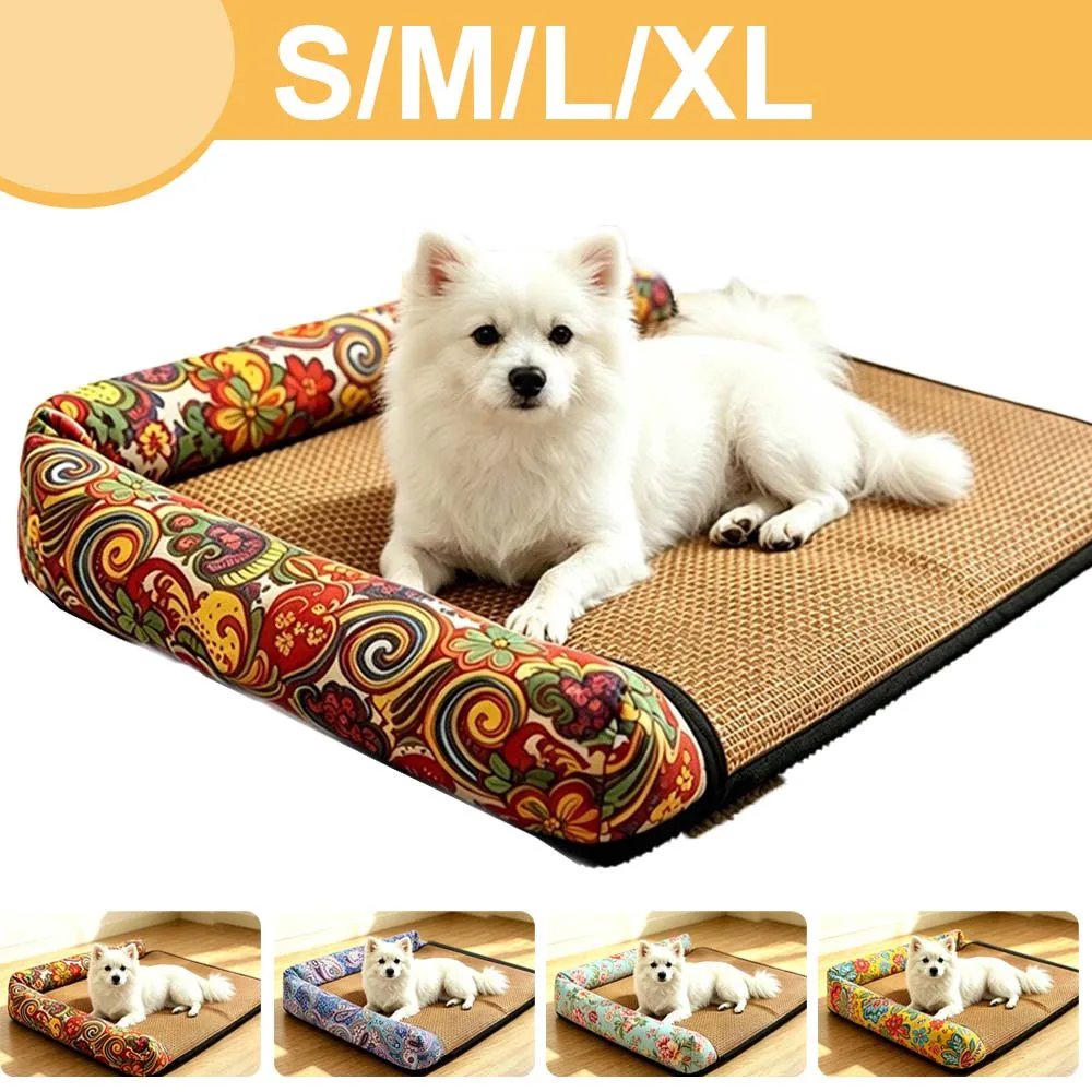 S/M/L/XL Summer Pet Cooling Mat Dog Pad Foldable Self Cooling Cat Bed Rattan Weave Mat Breathable Washable for Small Medium Dogs
S/M/L/XL Summer Pet Cooling Mat Dog Pad Foldable Self Cooling Cat Bed Rattan Weave Mat Breathable Washable for Small Medium Dogs