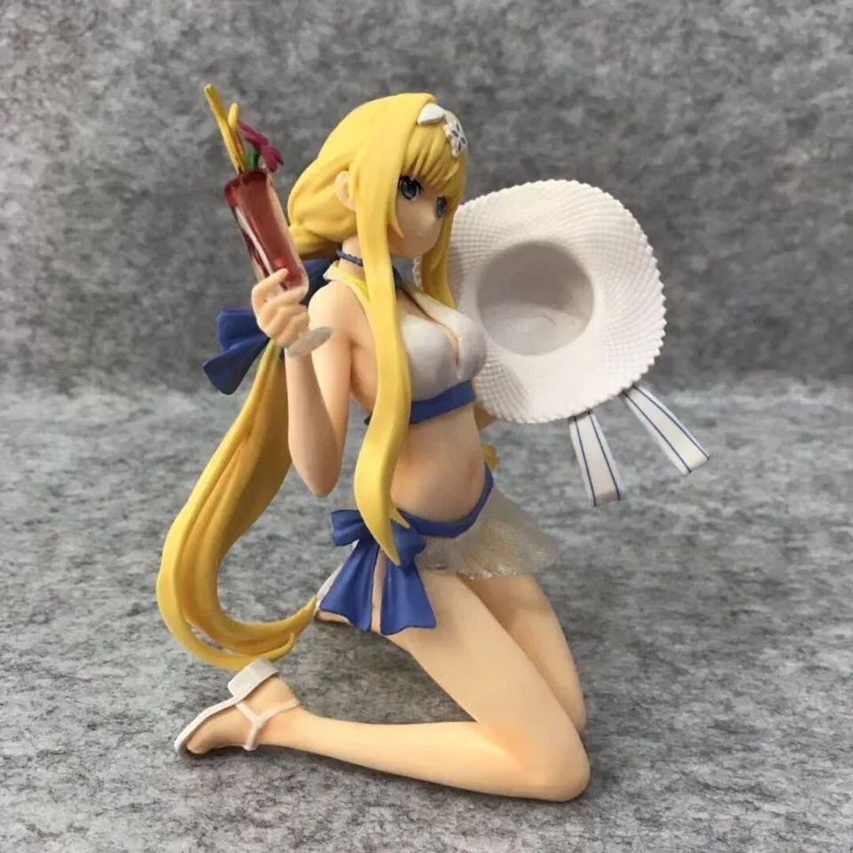 13cm Sword Art Online Anime Peripheral Figure Alice Summer Swimsuit Model Room Decoration Desktop Ornament Gift Collectible
13cm Sword Art Online Anime Peripheral Figure Alice Summer Swimsuit Model Room Decoration Desktop Ornament Gift Collectible