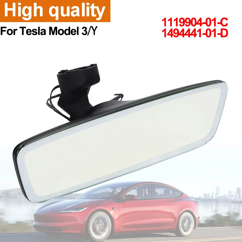 1119904-01-C Car Interior Mirror Accessories Rearview Mirror Reversing Mirror For Tesla Model 3 111990401C Accesorios Para Auto
1119904-01-C Car Interior Mirror Accessories Rearview Mirror Reversing Mirror For Tesla Model 3 111990401C Accesorios Para Auto