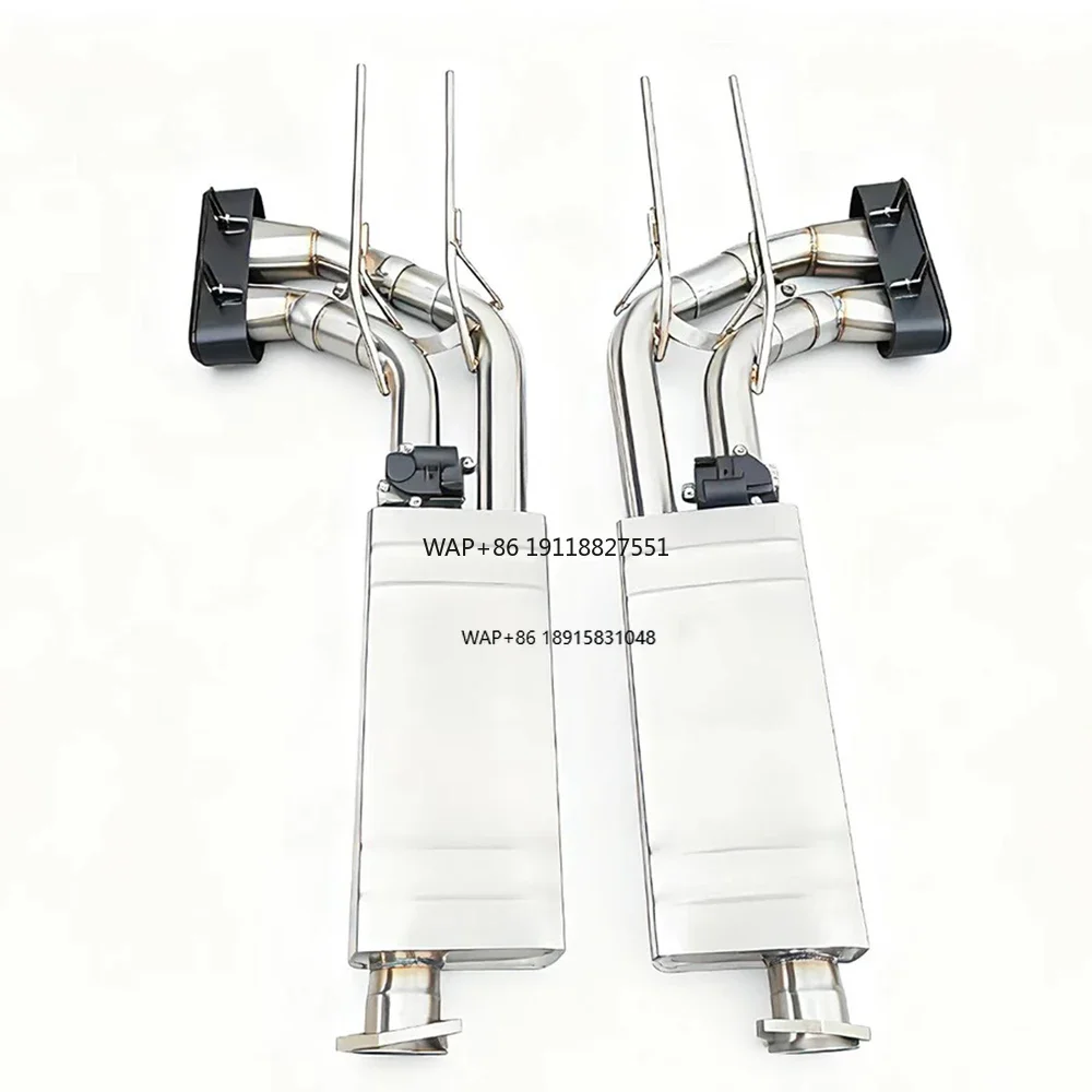 Stainless Steel Modified Exhaust Pipe with Smart Valve Sound for G63 W463 G-Class (1990-2018)
Stainless Steel Modified Exhaust Pipe with Smart Valve Sound for G63 W463 G-Class (1990-2018)